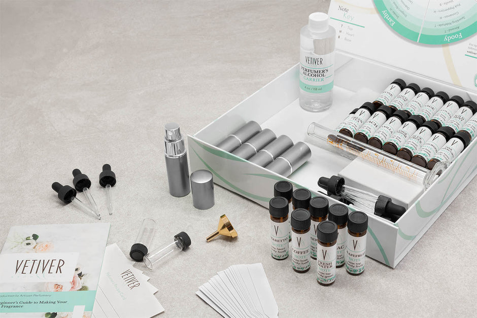 Vetiver Aromatics & Perfumery | Perfume Making Bar, Kits, and Supplies