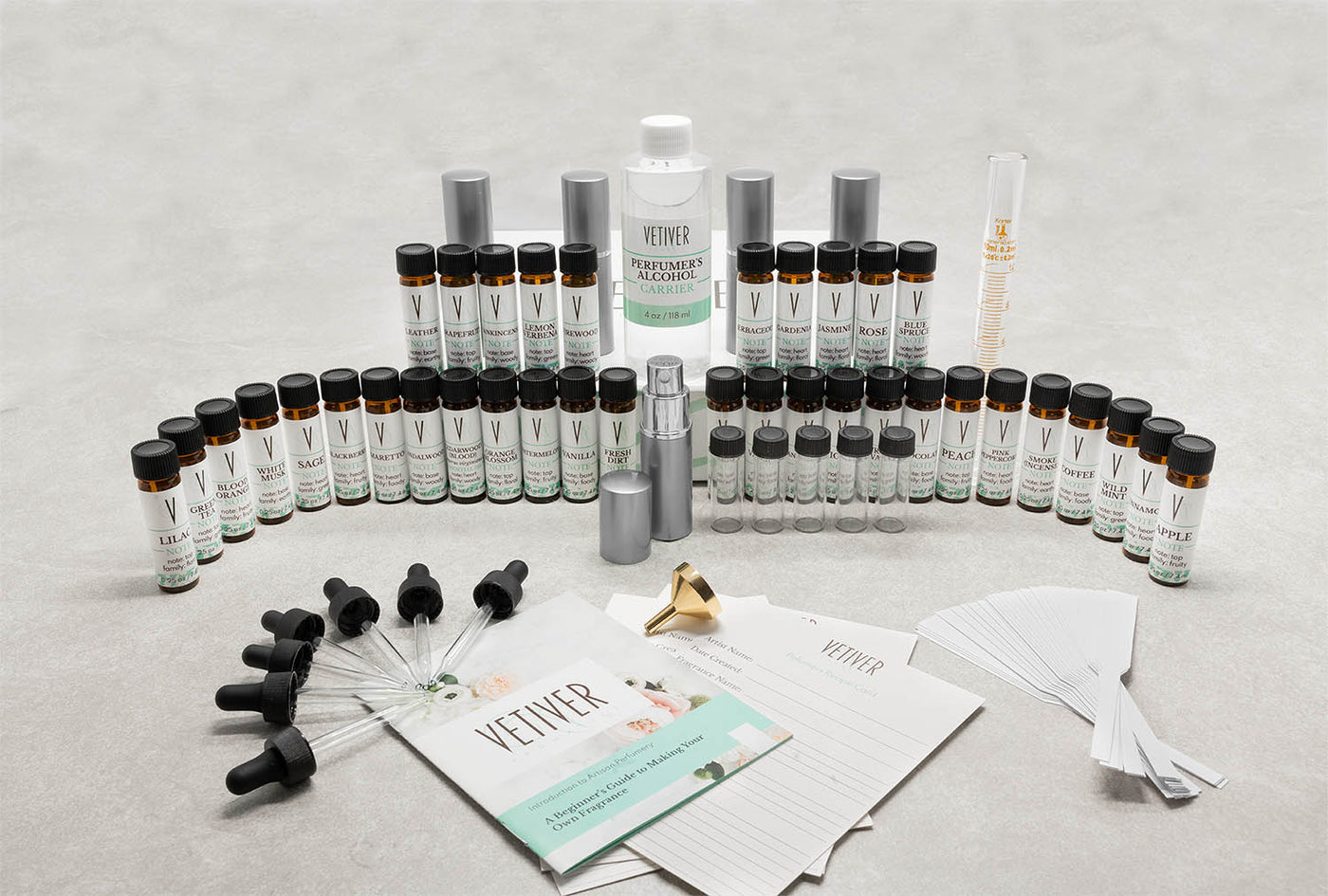 Perfume Kits: Create Your Own Perfume or Cologne - Vetiver Aromatics